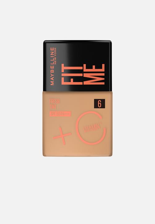 Maybelline Fit Me Fresh Tint SPF50 Foundation – Shade 6
